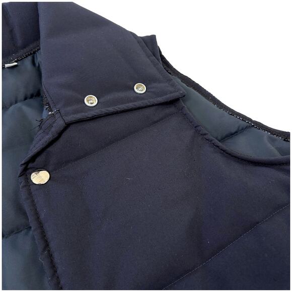 NWT VTG 70s 80s Stan Herman Golden Fleece FedEx Vest USA Made Navy Mens XXS - Picture 7 of 9